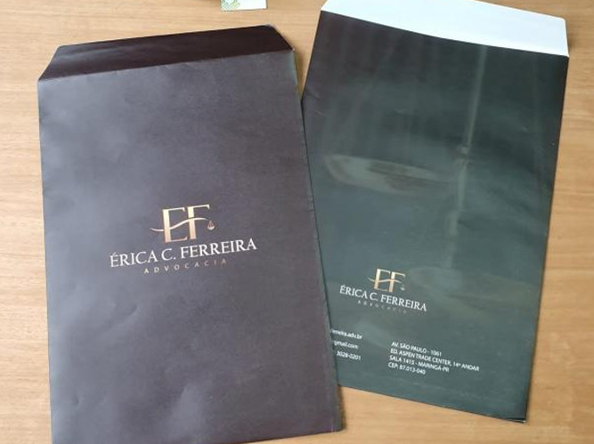 Envelope extra médio
