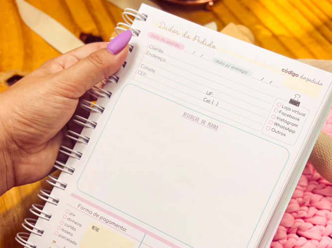 Caderno de Pedidos 