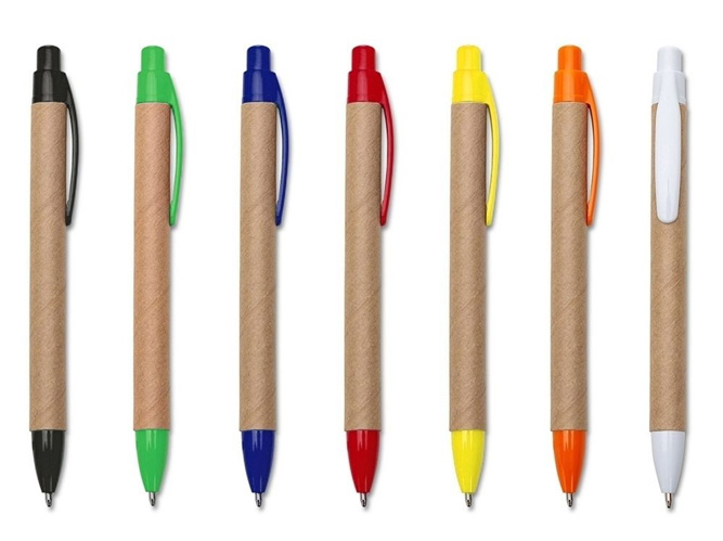 Caneta Ecológica de Papelão